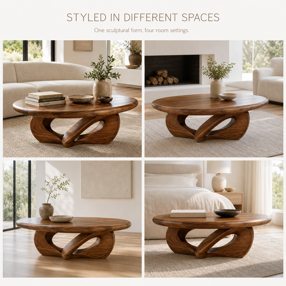 Celine Warm Modern Coffee Table - Design 196 - product image 10