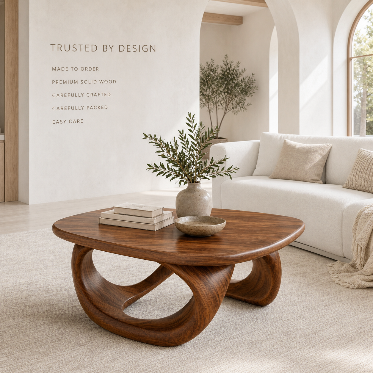 Alden Curved Wood Coffee Table - Design 197 - product image 09