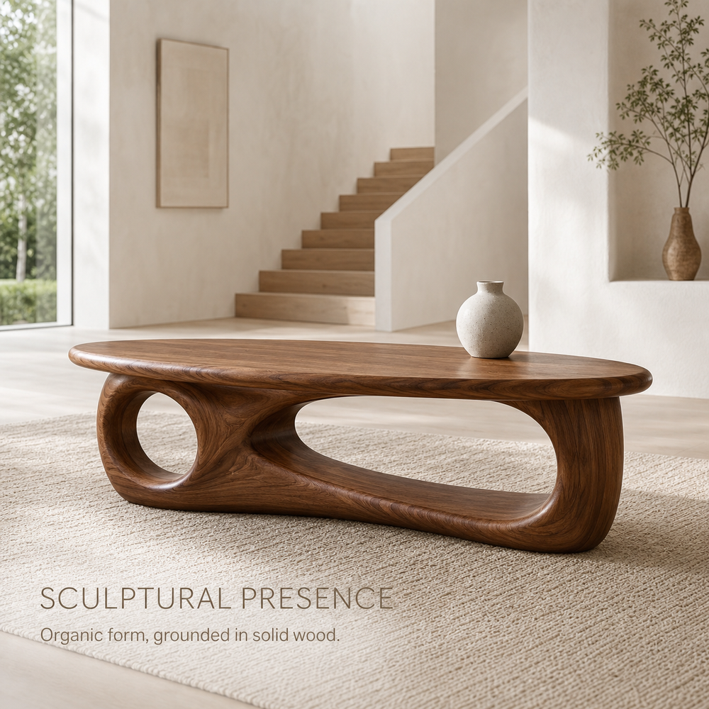 Aurelle Sculptural Coffee Table - Design 199 - product image 03