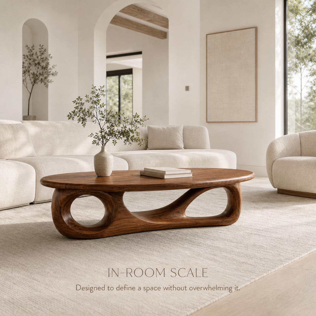 Aurelle Sculptural Coffee Table - Design 199 - product image 04