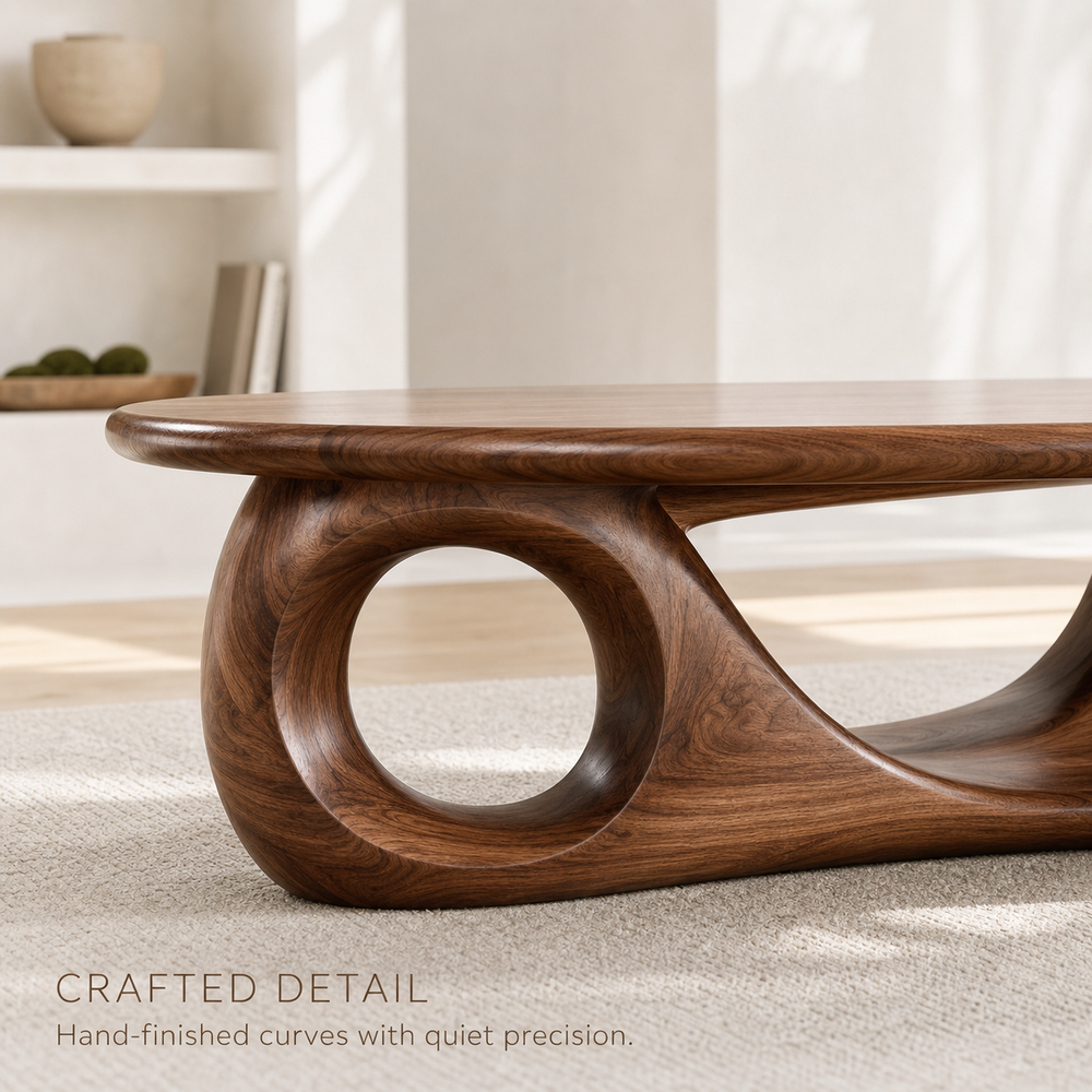 Aurelle Sculptural Coffee Table - Design 199 - product image 06