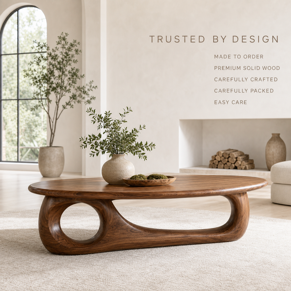Aurelle Sculptural Coffee Table - Design 199 - product image 09