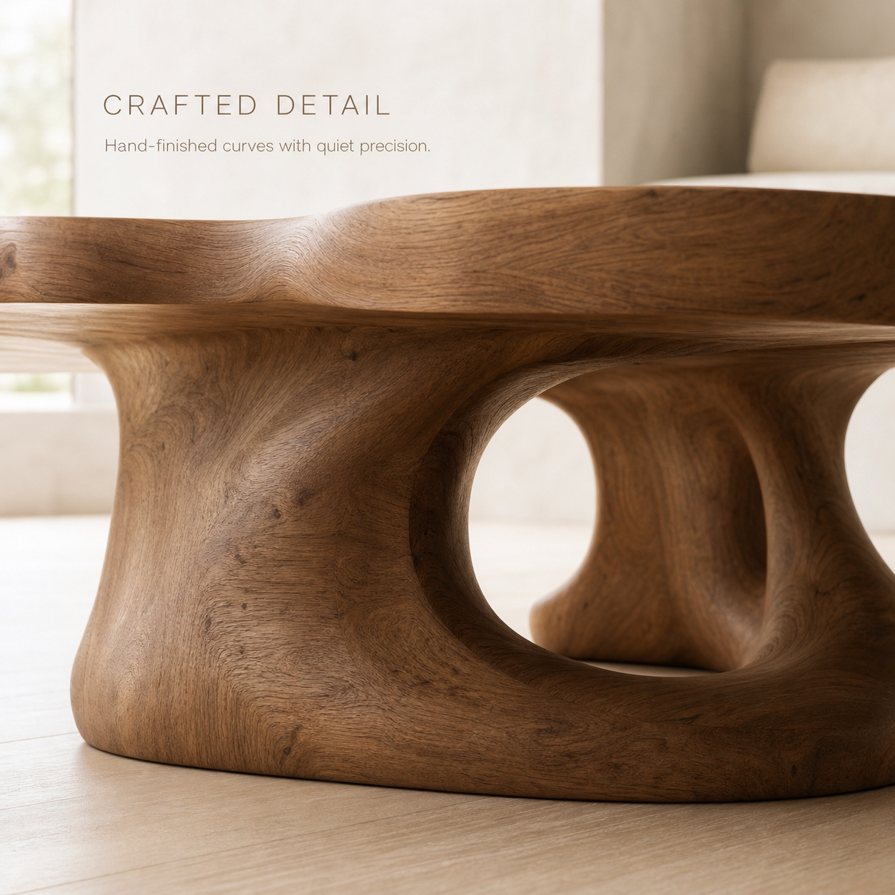 Arden Organic Round Coffee Table - Design 201 - product image 06