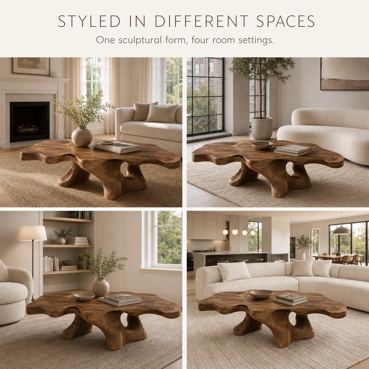 Arden Organic Round Coffee Table - Design 201 - product image 10