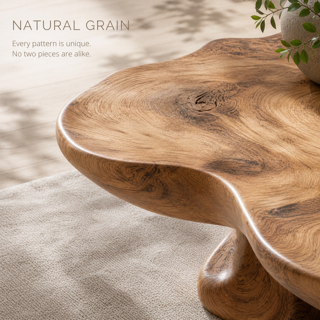 Caldera Sculptural Round Coffee Table - Design 202 - product image 05