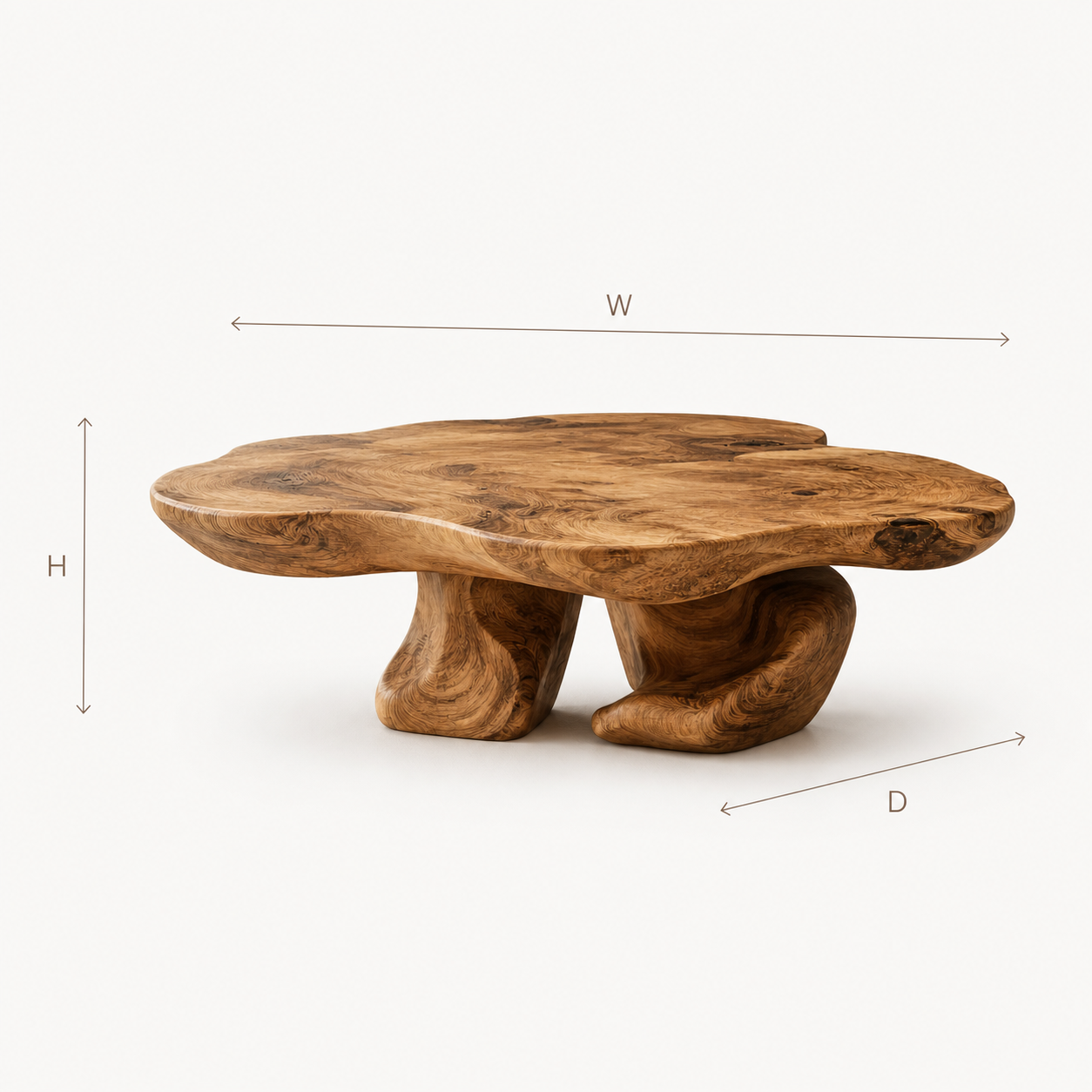 Caldera Sculptural Round Coffee Table - Design 202 - product image 08