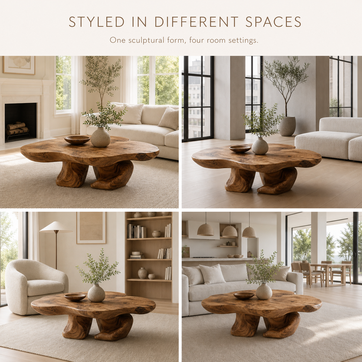 Caldera Sculptural Round Coffee Table - Design 202 - product image 10