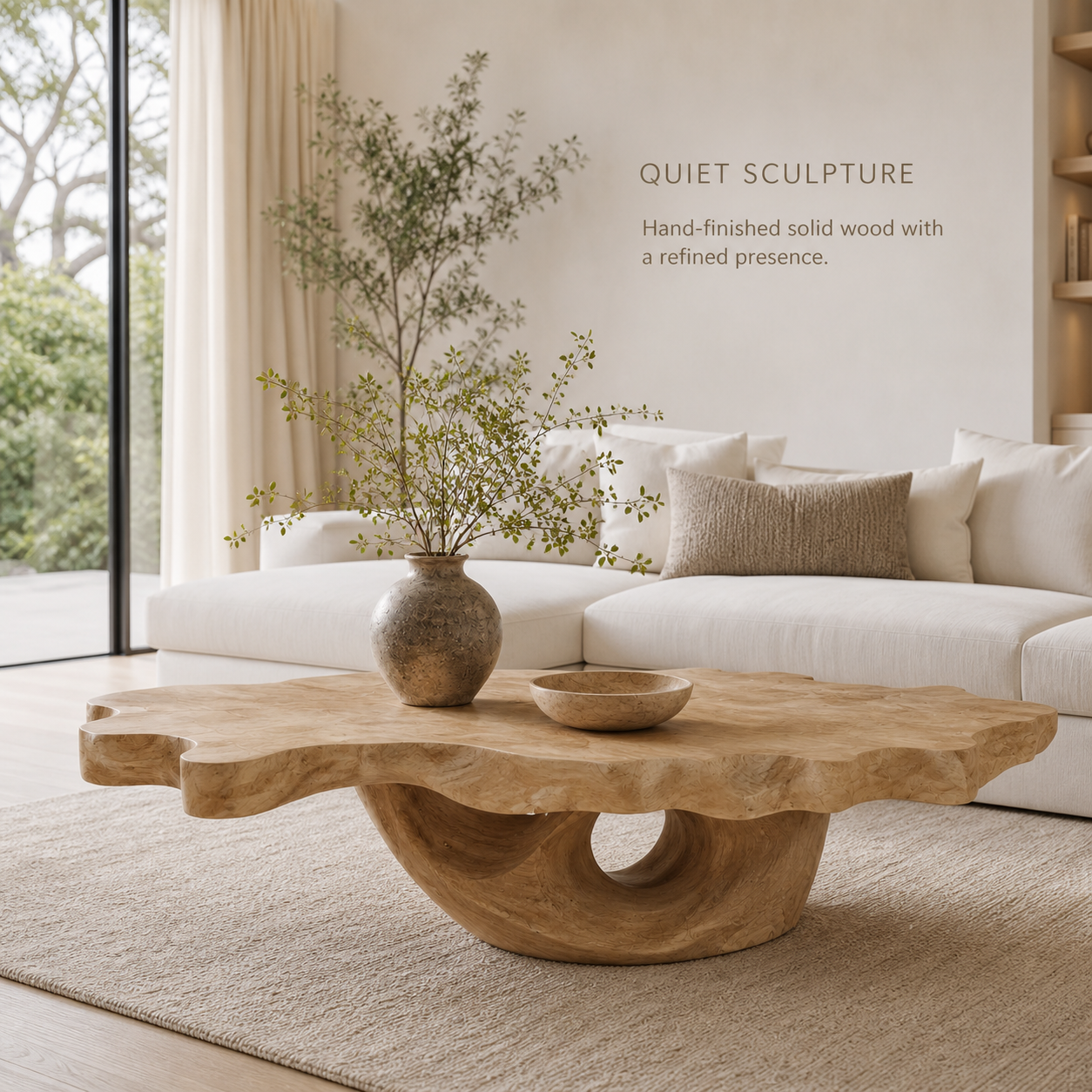 Soren Curved Base Coffee Table - Design 203 - product image 02