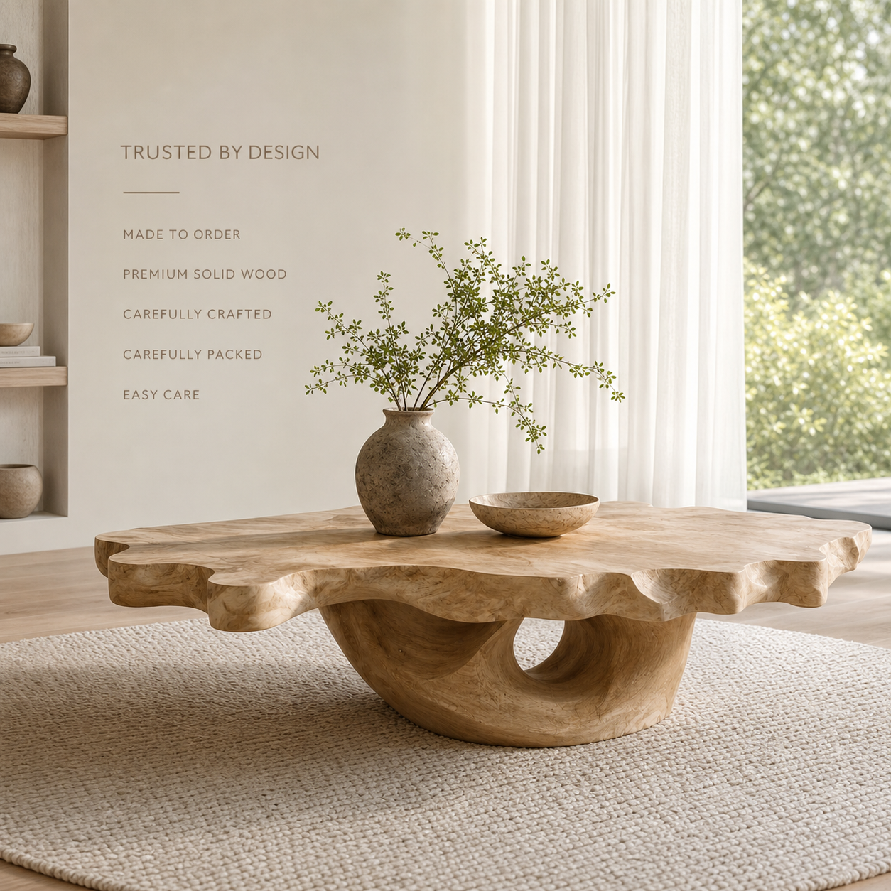Soren Curved Base Coffee Table - Design 203 - product image 09