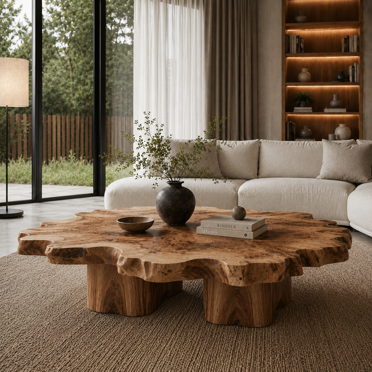 Veyra Gallery Round Coffee Table - Design 205 - main view
