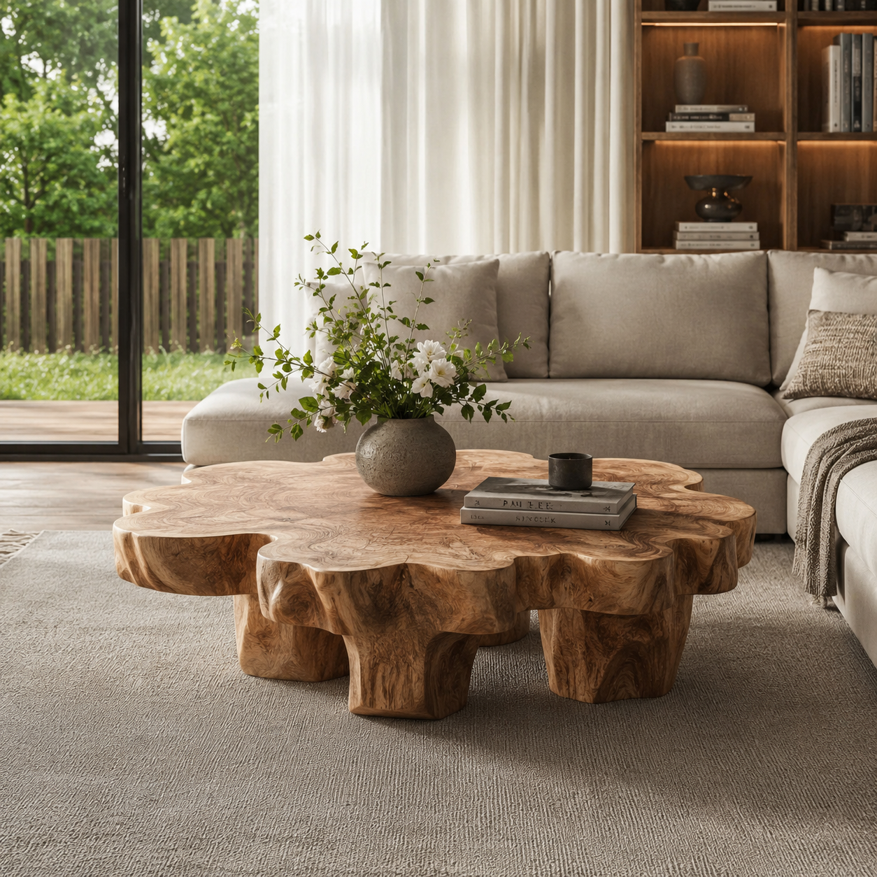 Nolan Arc Round Coffee Table - Design 206 - main view