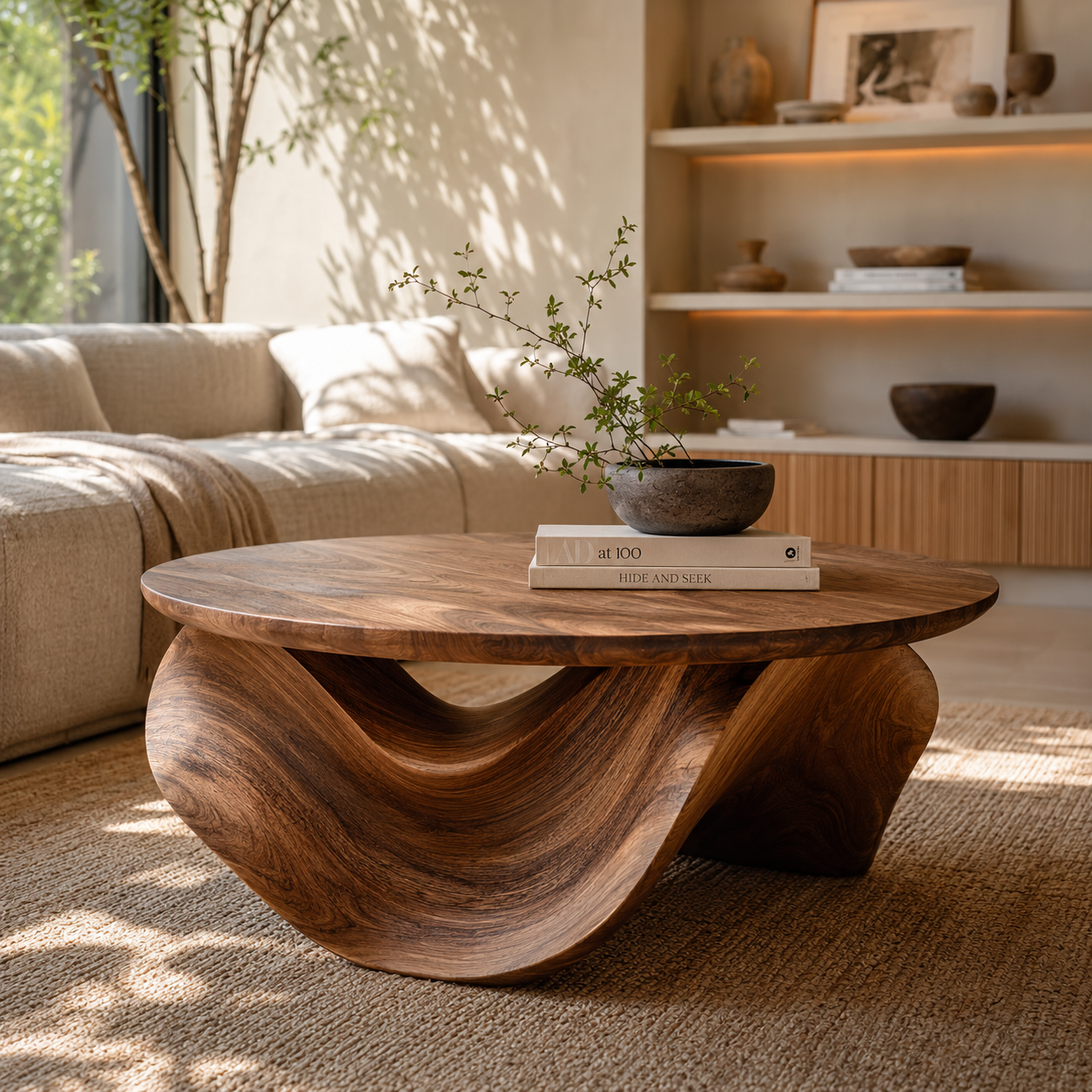 Rowan Hollow Base Coffee Table - Design 208 - main view