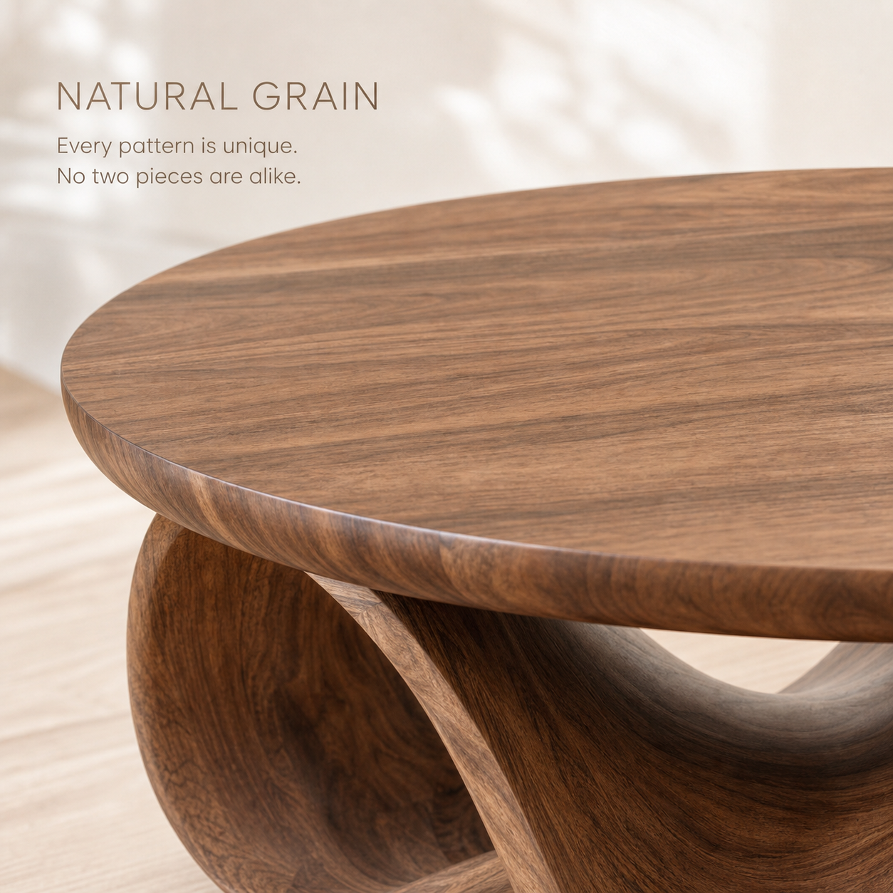 Brielle Sculpted Round Coffee Table - Design 209 - product image 05
