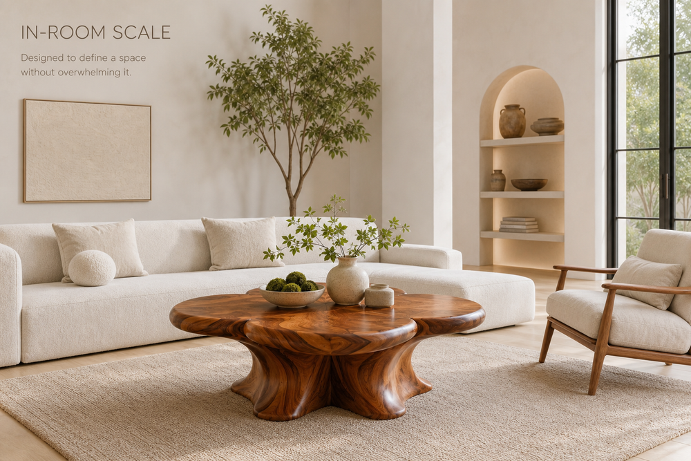 Orin Organic Round Coffee Table - Design 210 - product image 04