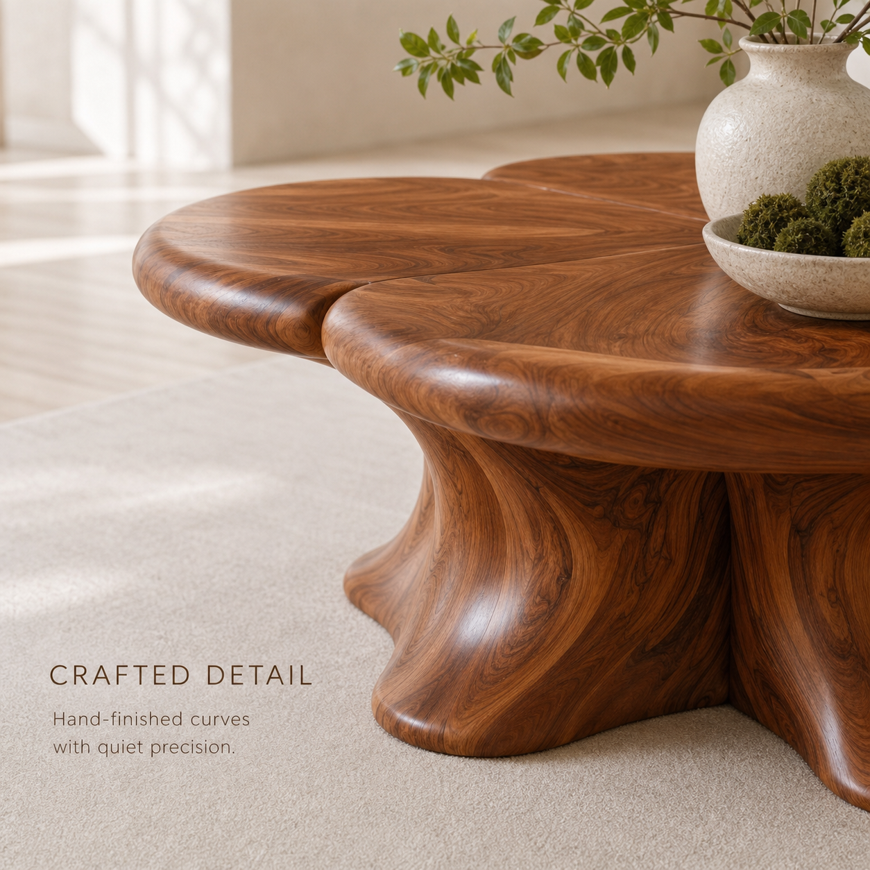 Orin Organic Round Coffee Table - Design 210 - product image 06