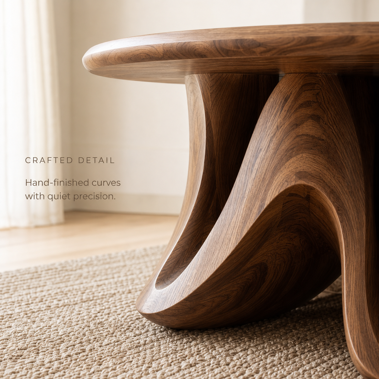 Selene Rounded Lounge Coffee Table - Design 211 - product image 06