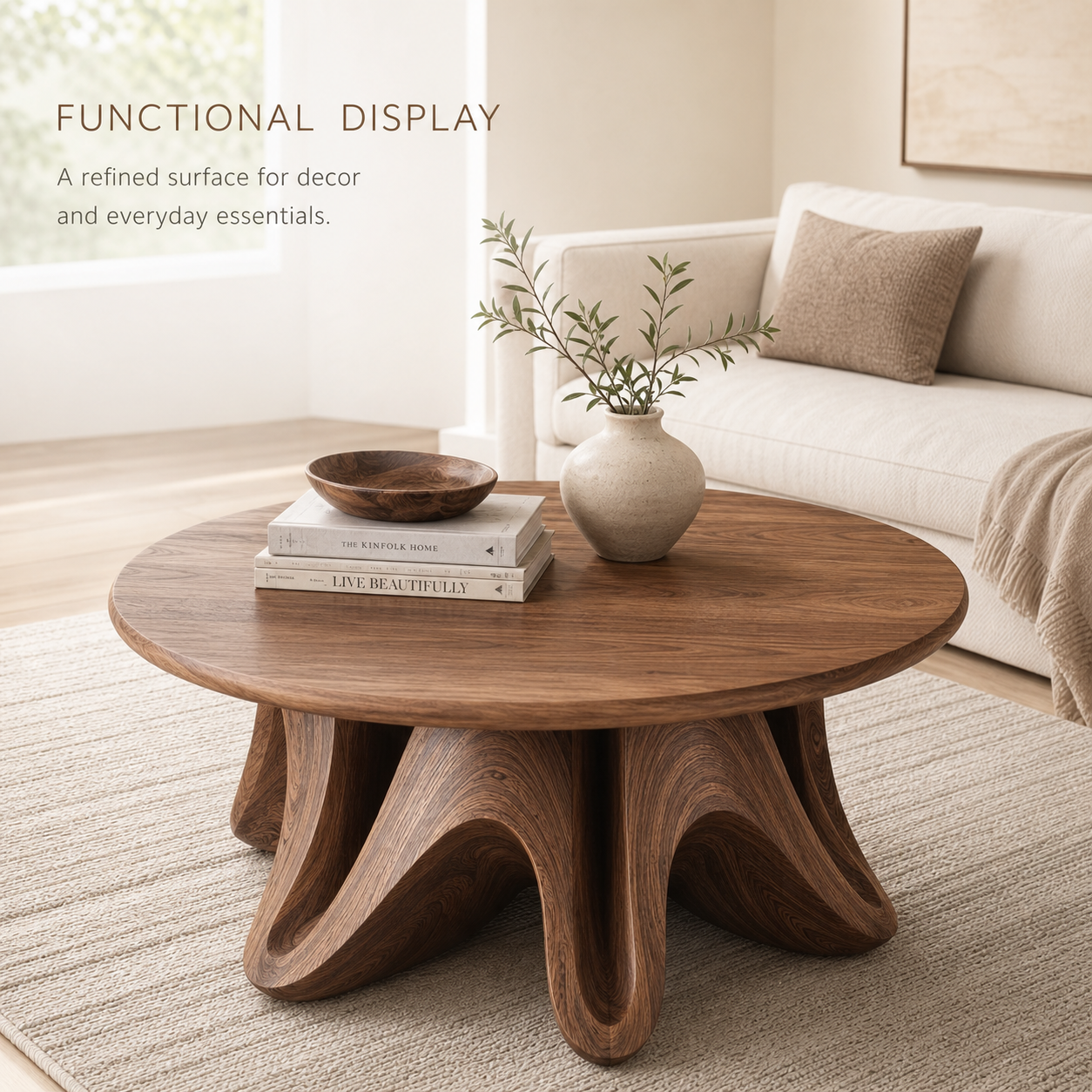 Selene Rounded Lounge Coffee Table - Design 211 - product image 07