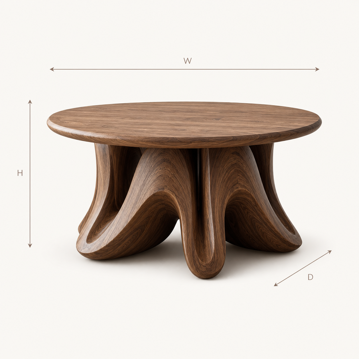 Selene Rounded Lounge Coffee Table - Design 211 - product image 08