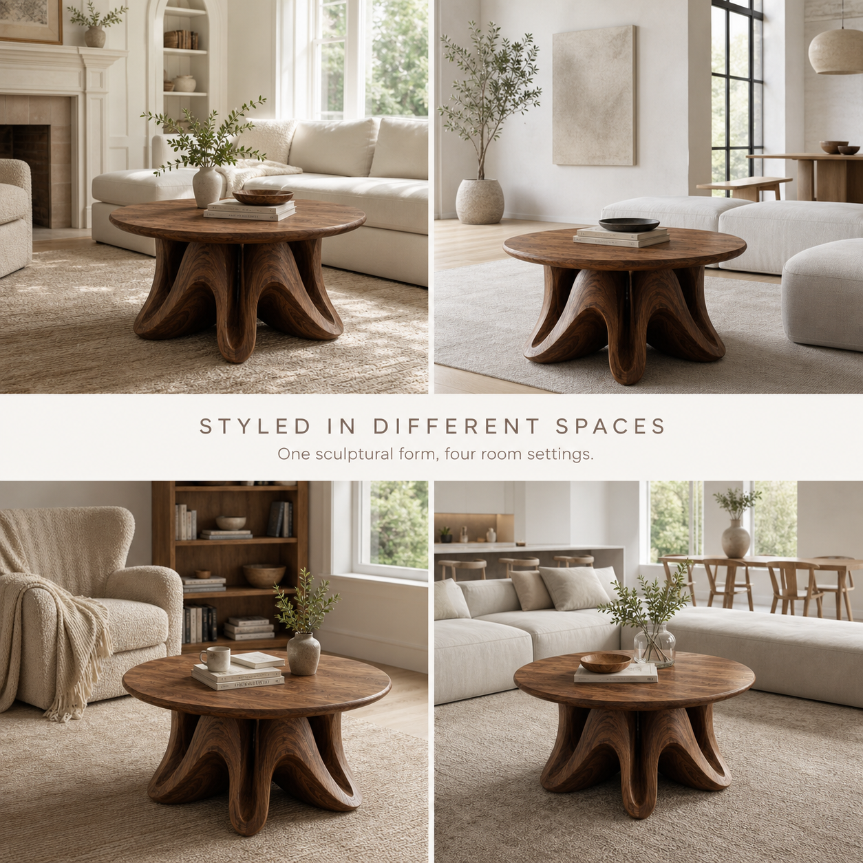 Selene Rounded Lounge Coffee Table - Design 211 - product image 10