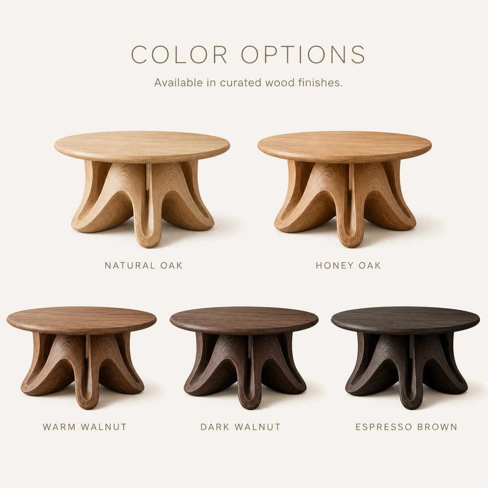 Selene Rounded Lounge Coffee Table - Design 211 - product image 11