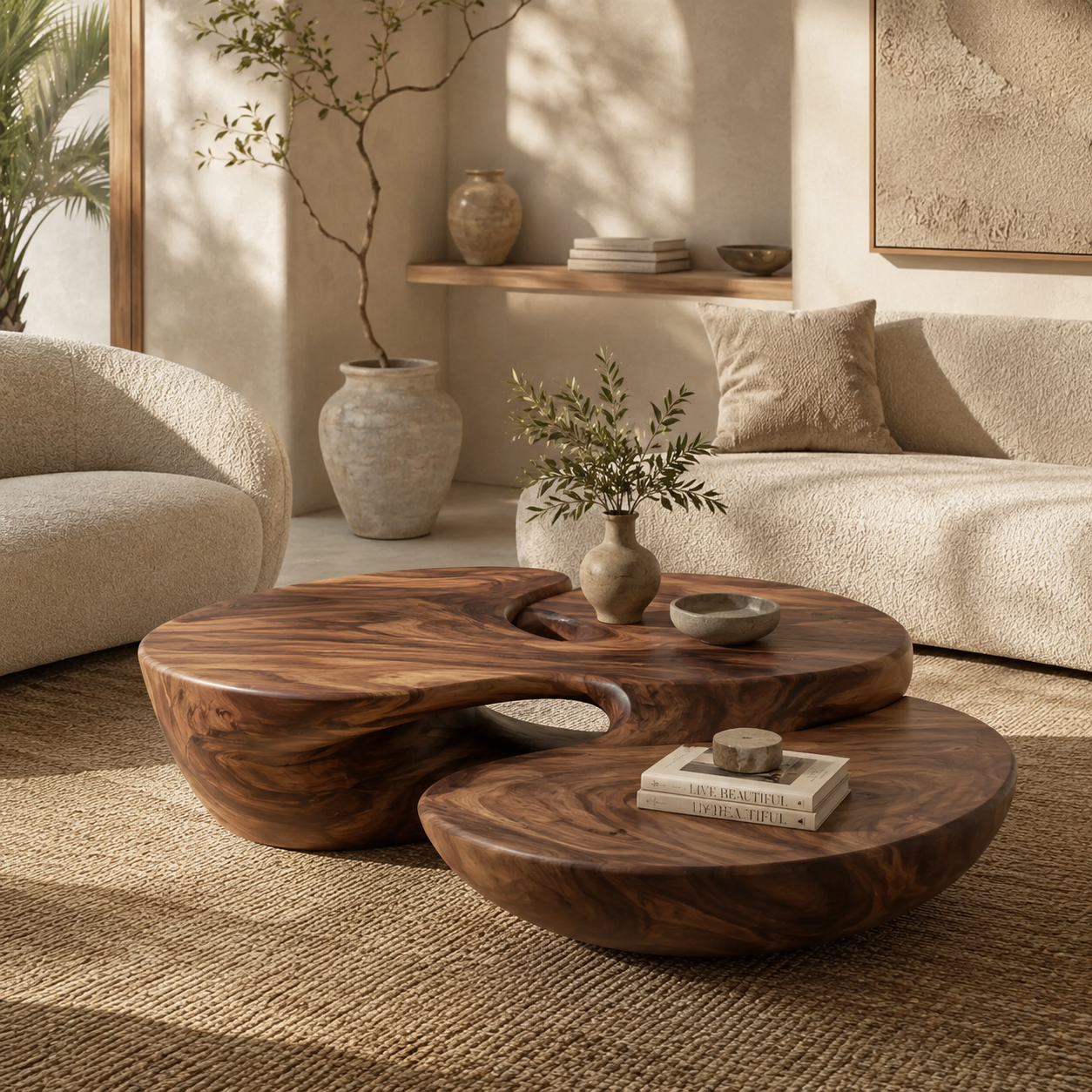 Darian Portal Round Coffee Table - Design 212 - main view