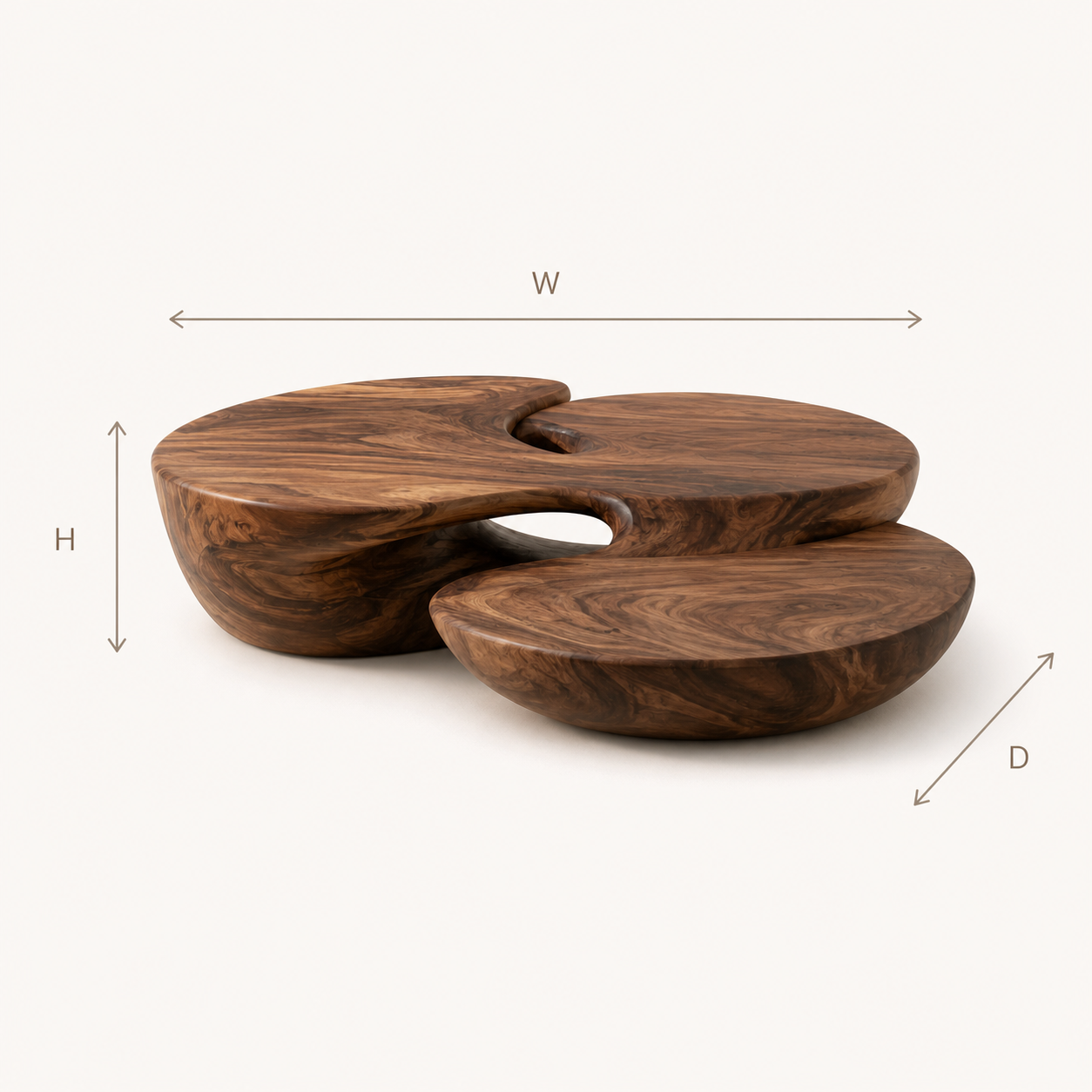 Darian Portal Round Coffee Table - Design 212 - product image 08