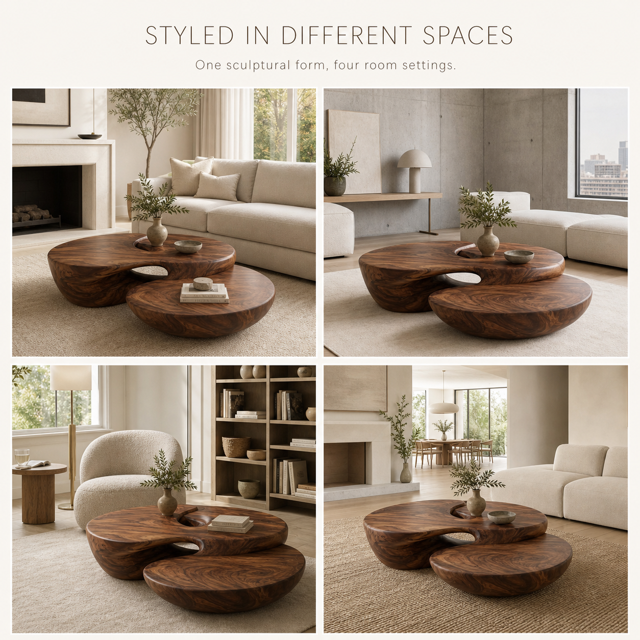 Darian Portal Round Coffee Table - Design 212 - product image 10