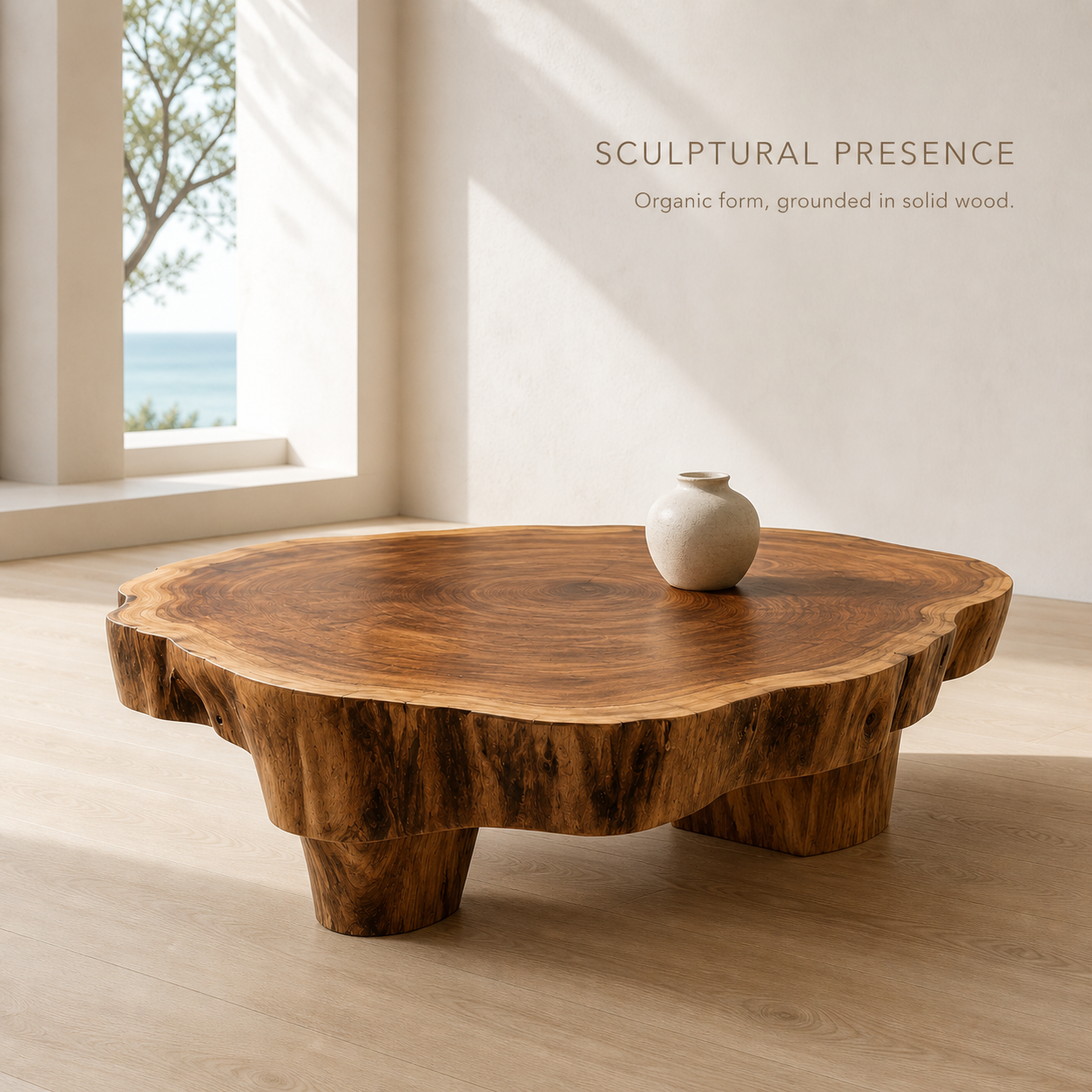 Mira Flow Round Coffee Table - Design 213 - product image 03