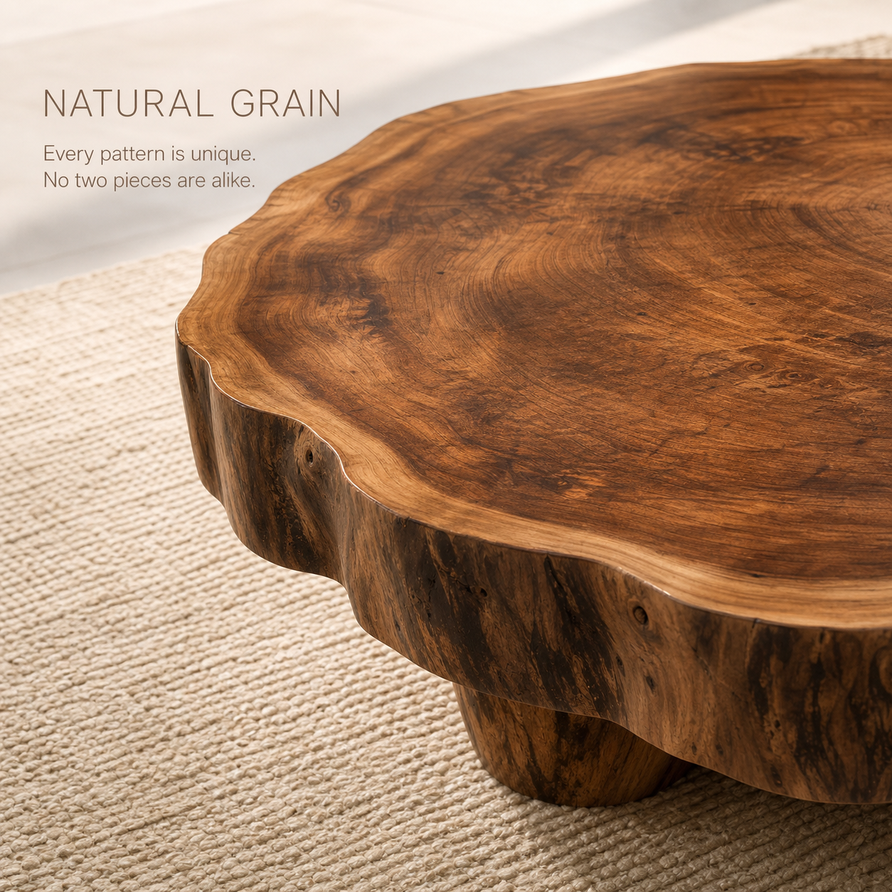 Mira Flow Round Coffee Table - Design 213 - product image 05