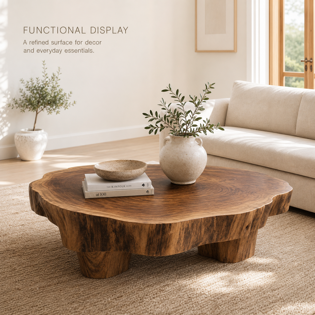 Mira Flow Round Coffee Table - Design 213 - product image 07