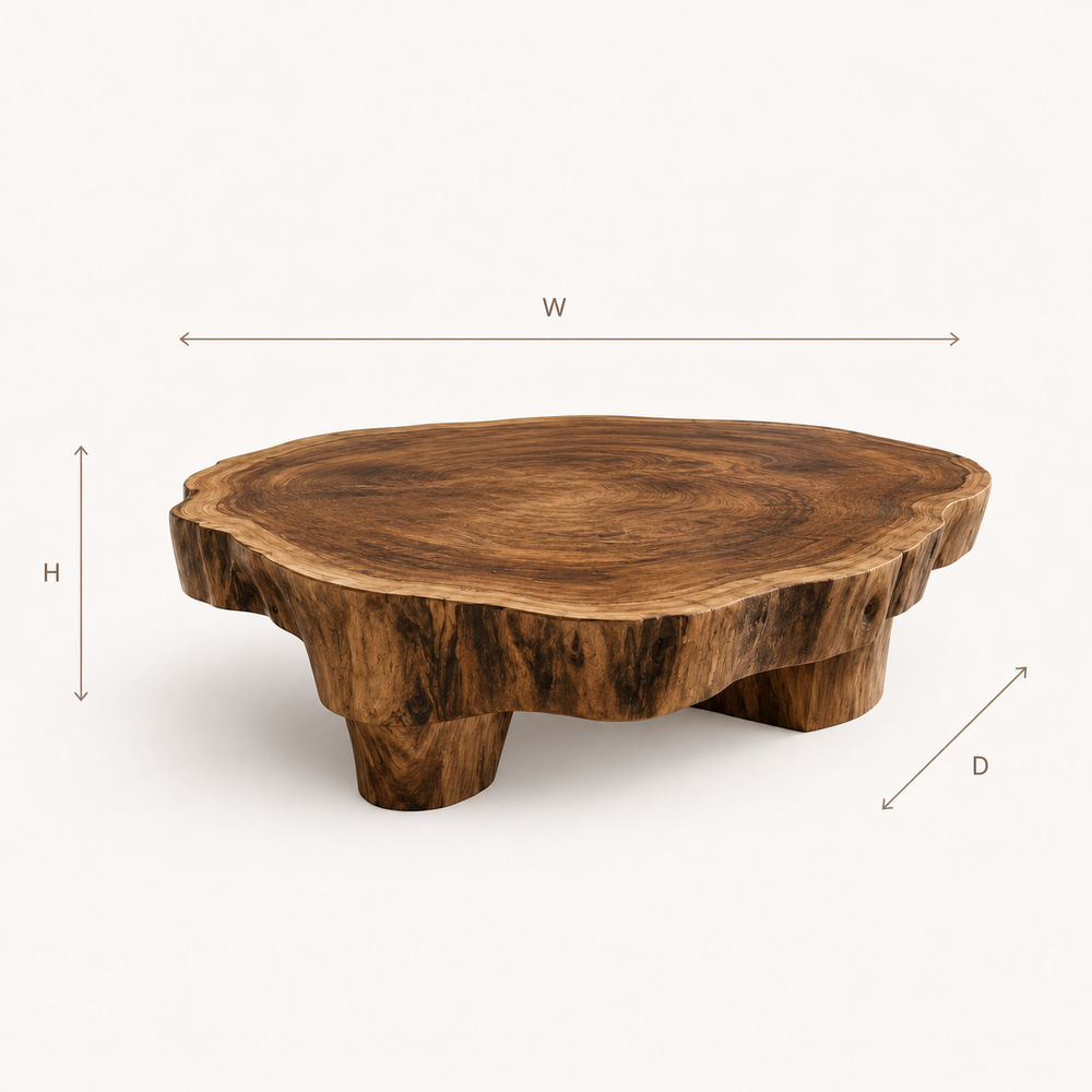 Mira Flow Round Coffee Table - Design 213 - product image 08