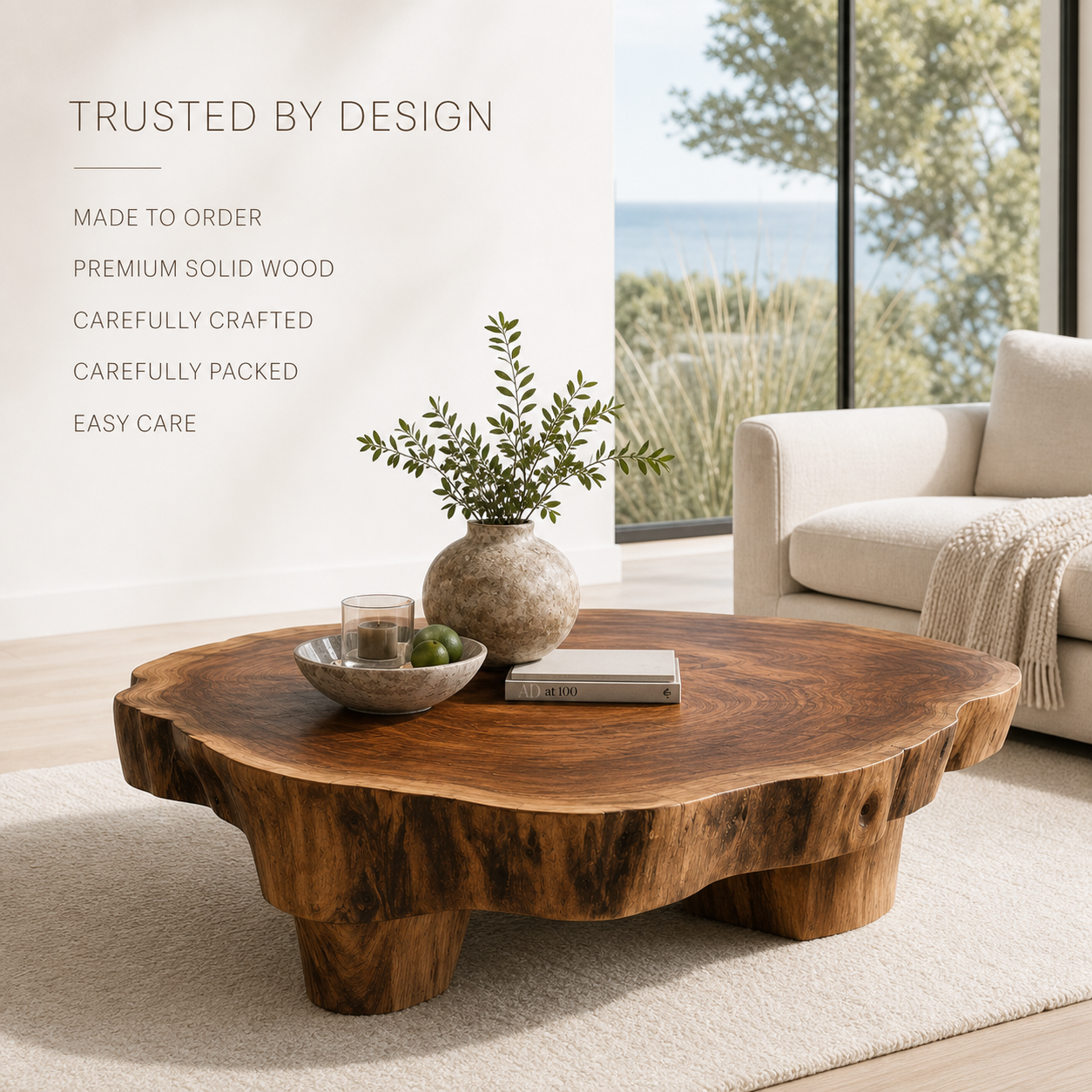 Mira Flow Round Coffee Table - Design 213 - product image 09
