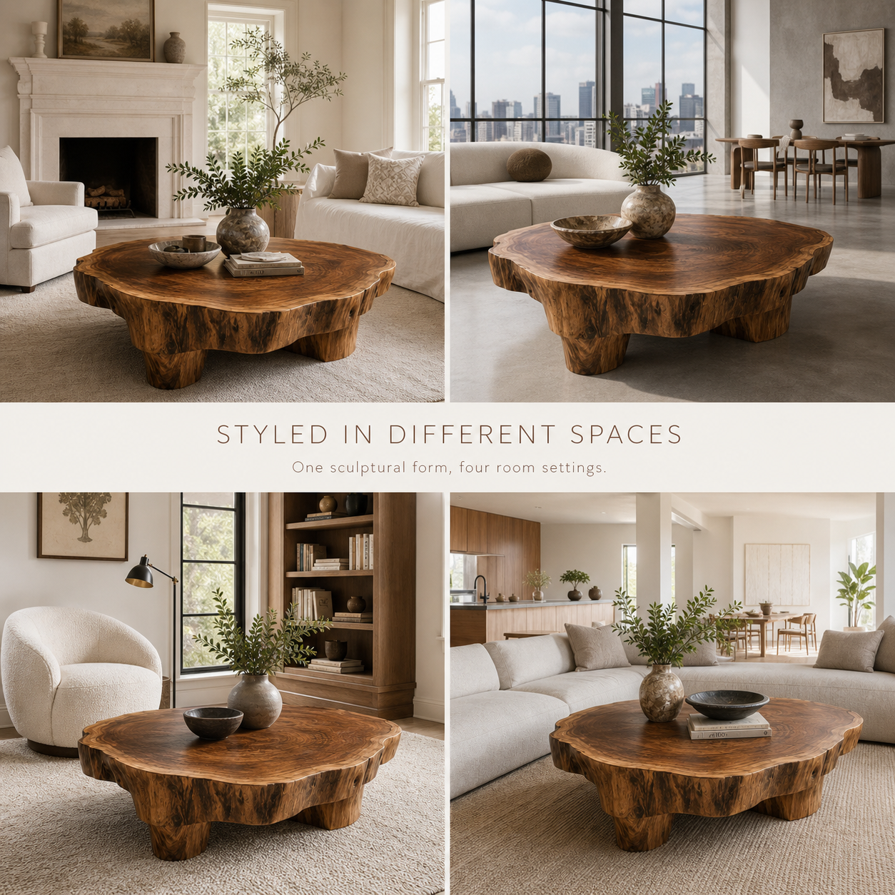 Mira Flow Round Coffee Table - Design 213 - product image 10