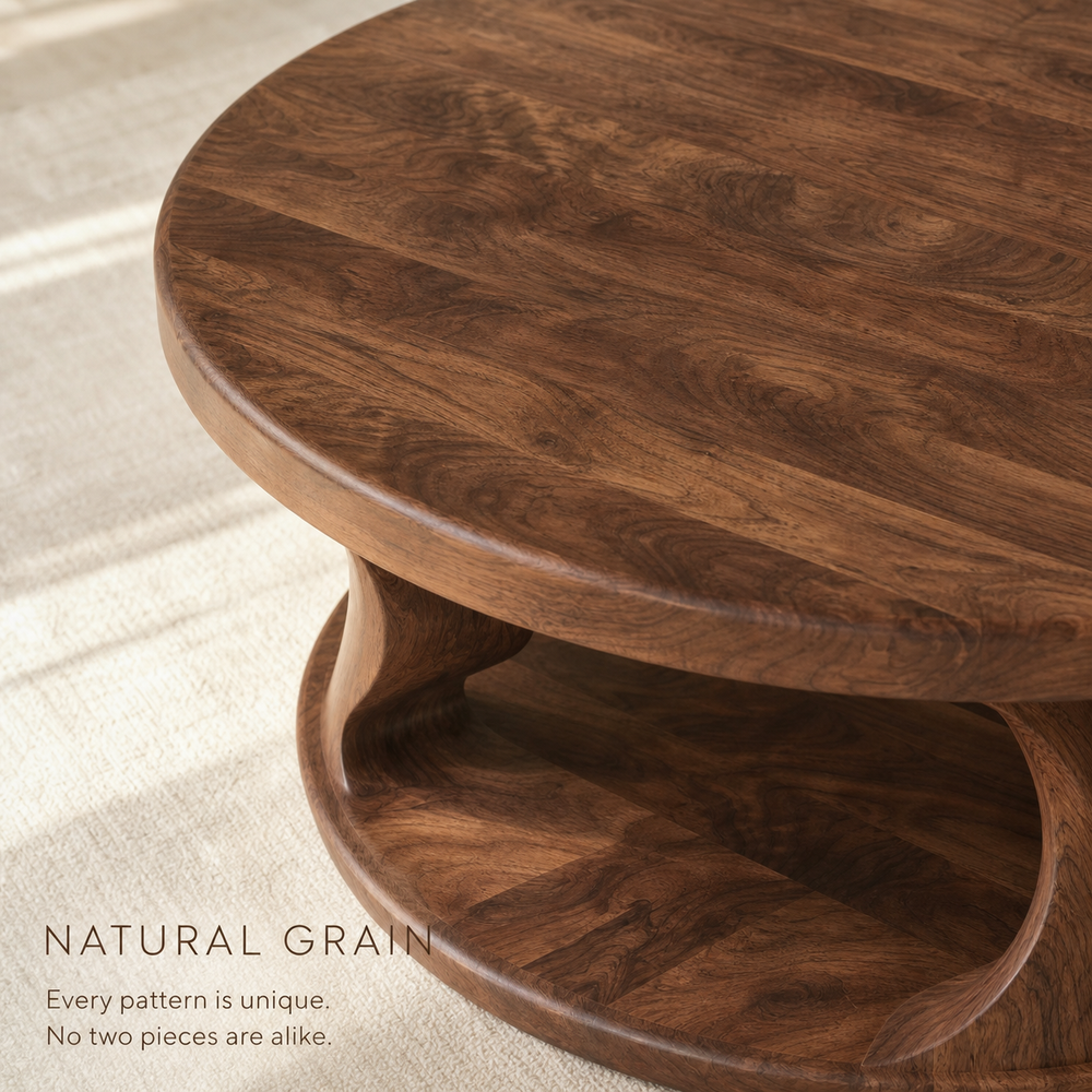 Talia Soft Edge Round Coffee Table - Design 214 - product image 05