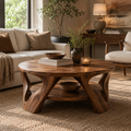 Isla Cloud Edge Round Coffee Table - Design 216 - main view