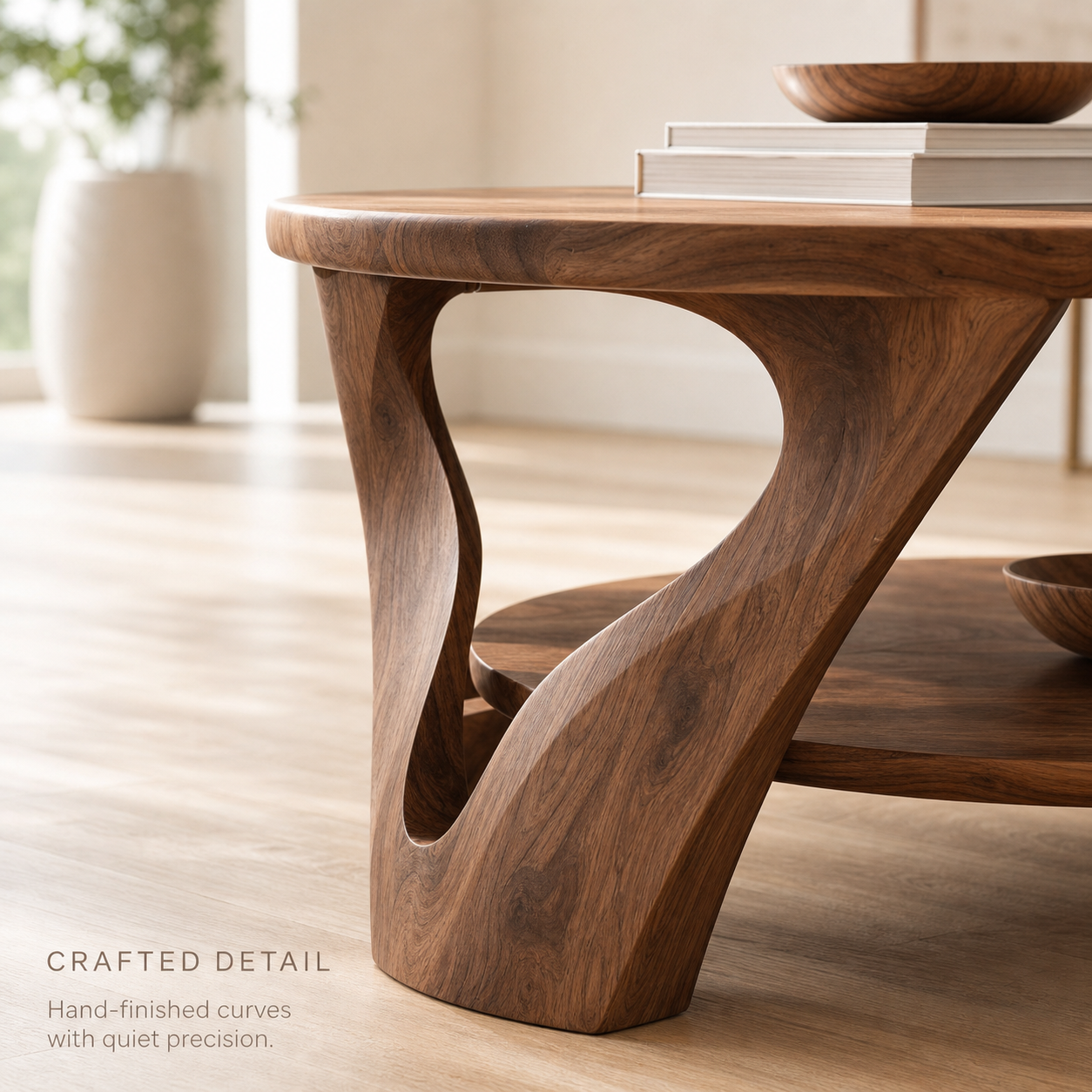 Isla Cloud Edge Round Coffee Table - Design 216 - product image 06