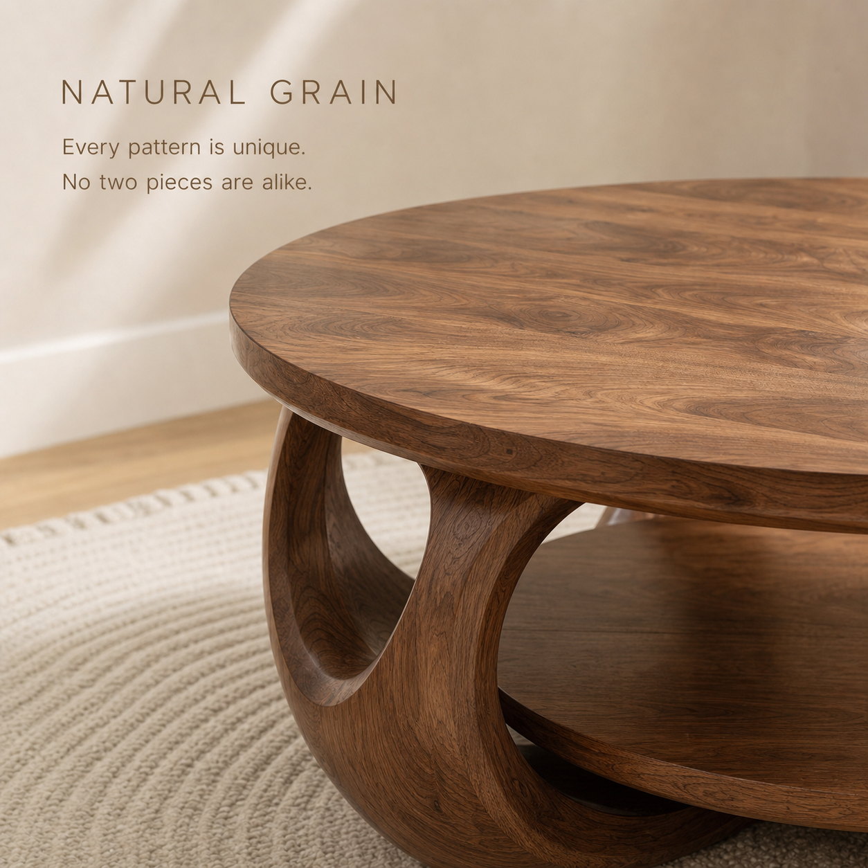 Alden Curved Round Coffee Table - Design 218 - product image 05