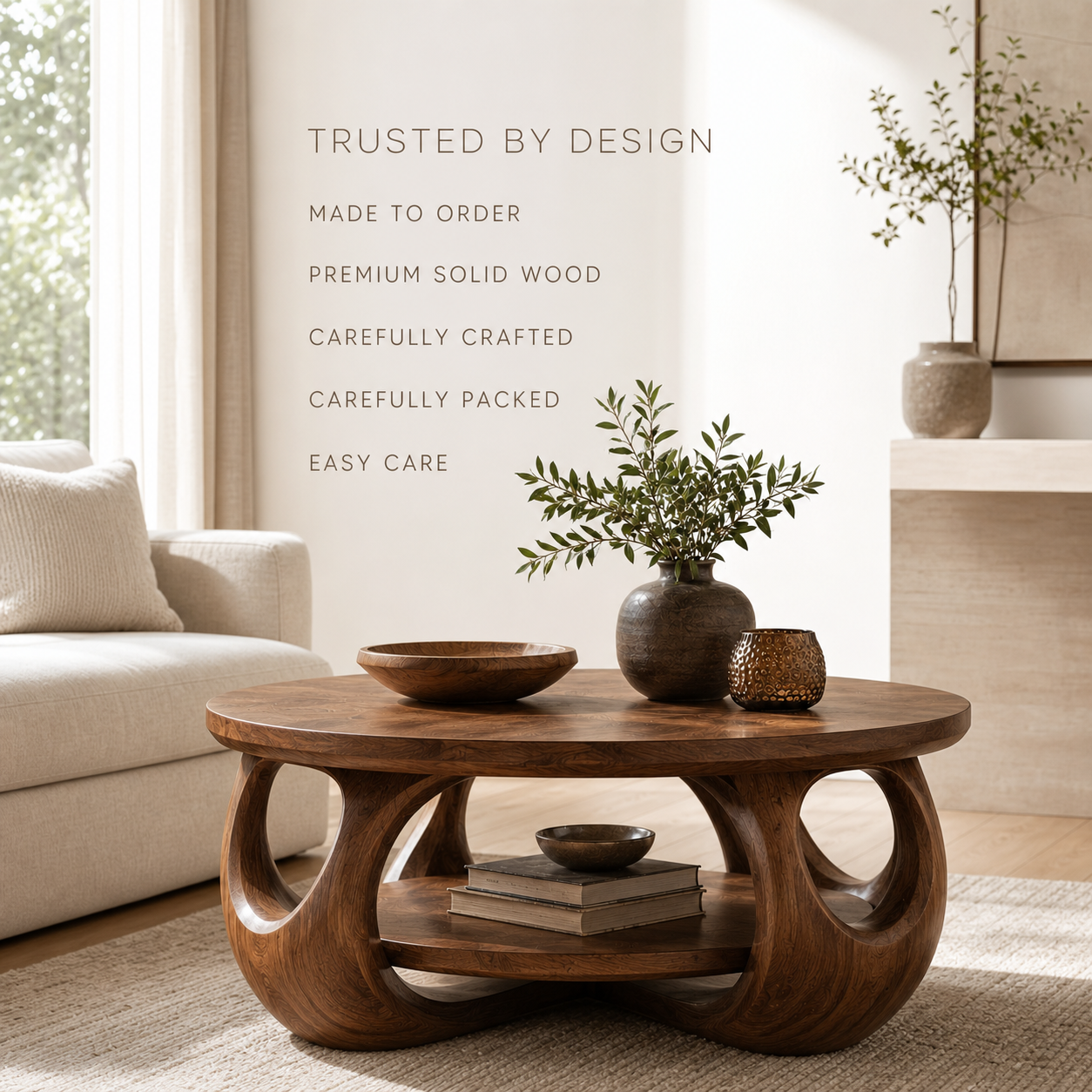Alden Curved Round Coffee Table - Design 218 - product image 09