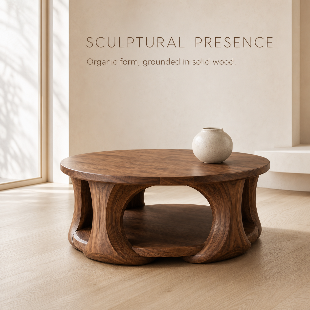 Eira Statement Round Coffee Table - Design 219 - product image 03