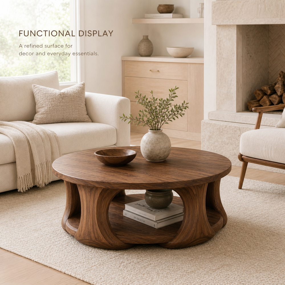 Eira Statement Round Coffee Table - Design 219 - product image 07
