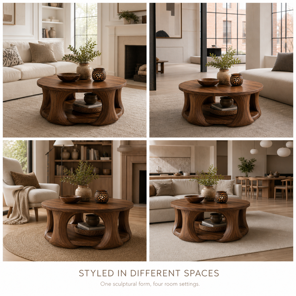 Eira Statement Round Coffee Table - Design 219 - product image 10