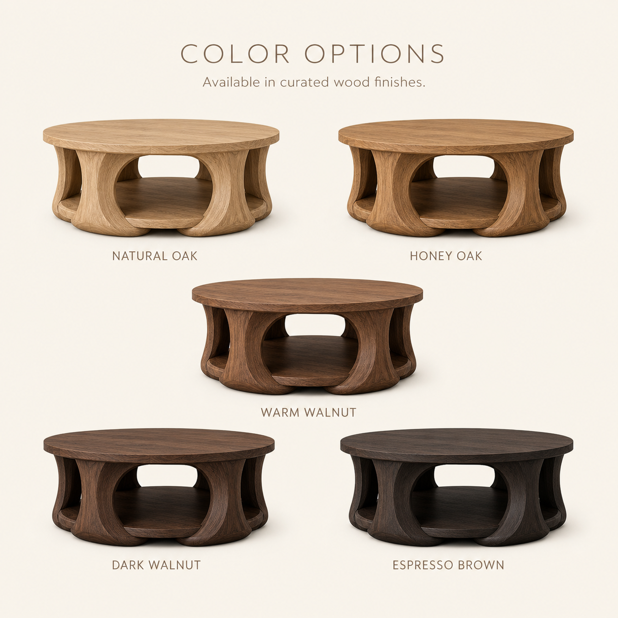 Eira Statement Round Coffee Table - Design 219 - product image 11