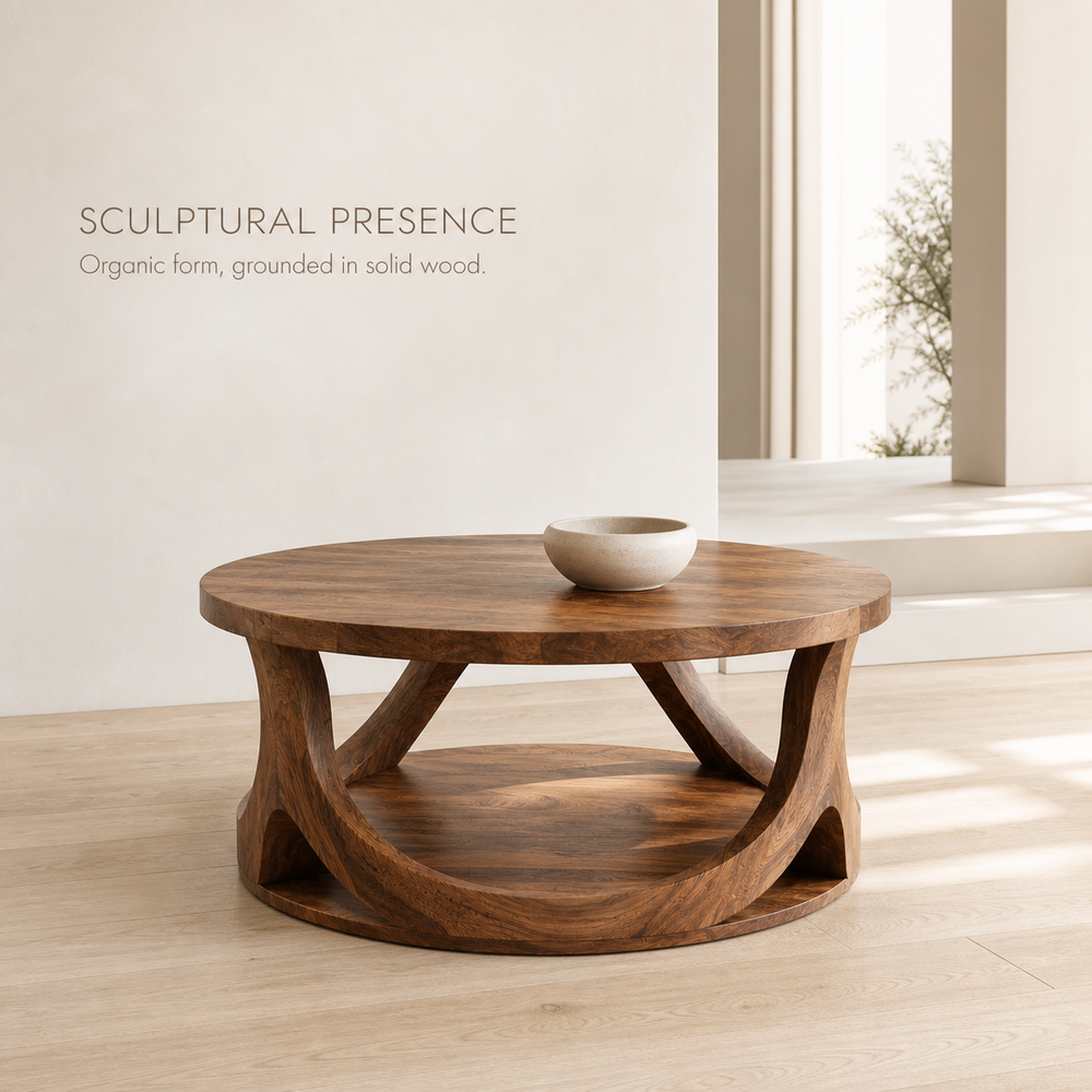 Amara Soft Edge Round Coffee Table - Design 221 - product image 03