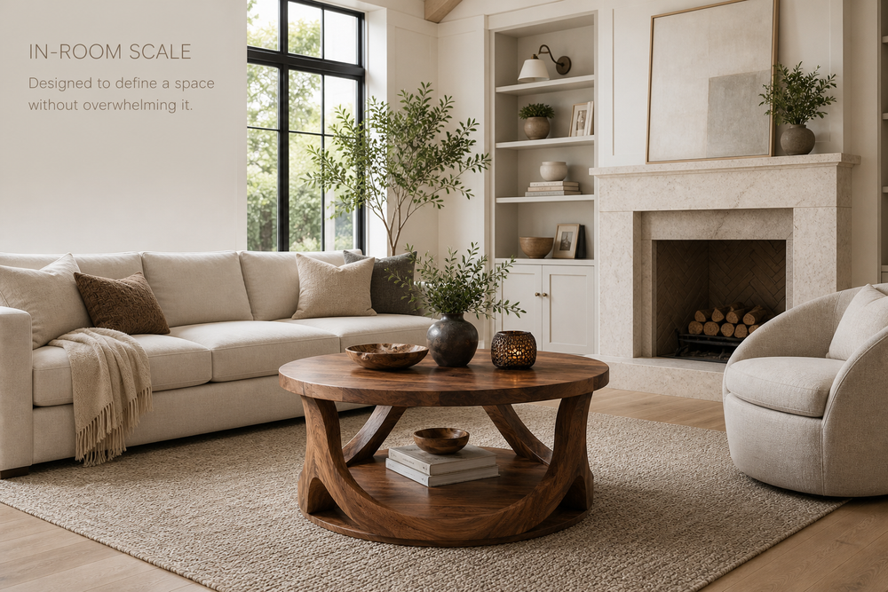Amara Soft Edge Round Coffee Table - Design 221 - product image 04