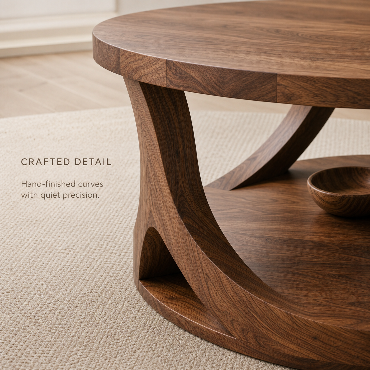 Amara Soft Edge Round Coffee Table - Design 221 - product image 06