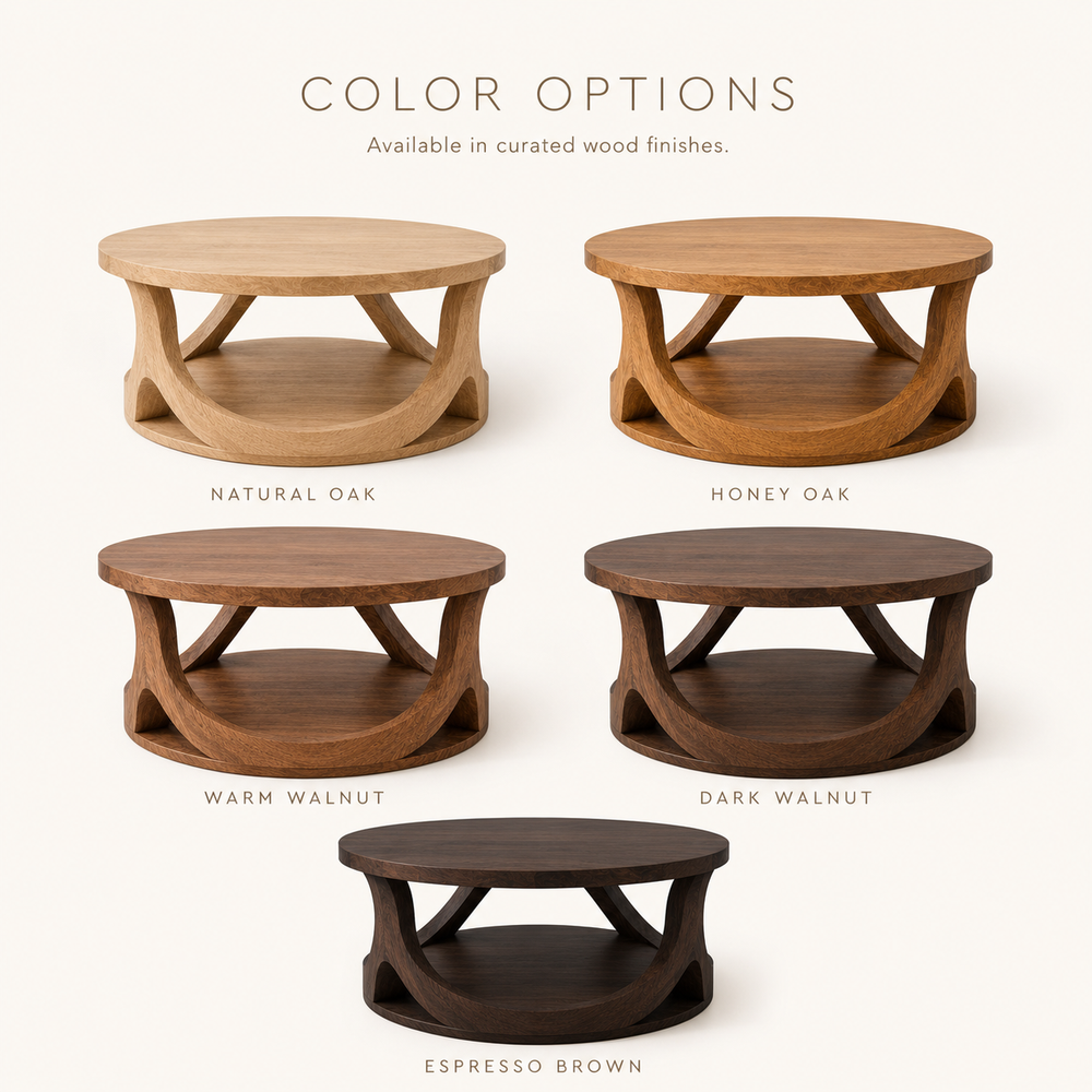 Amara Soft Edge Round Coffee Table - Design 221 - product image 11