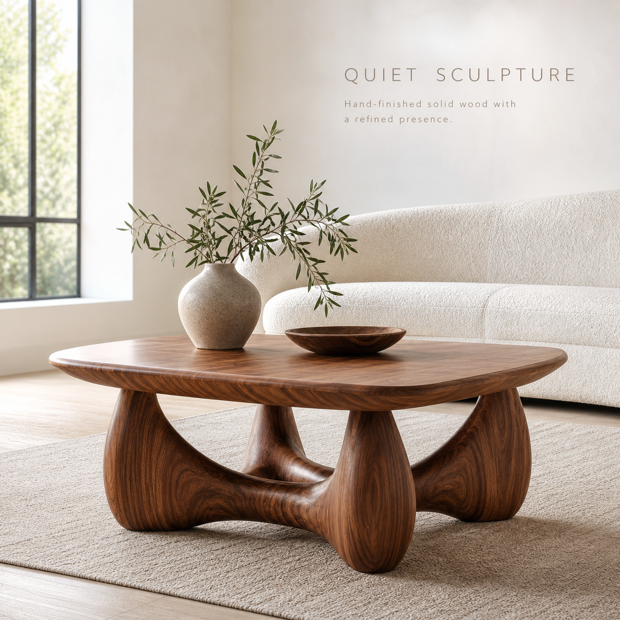 Calder Organic Round Coffee Table - Design 223 - product image 02