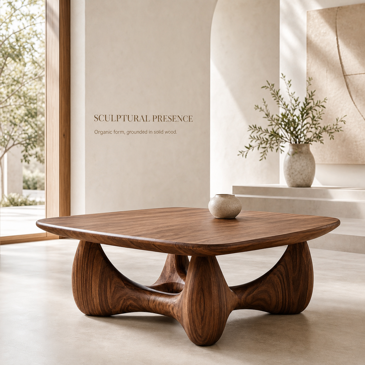 Calder Organic Round Coffee Table - Design 223 - product image 03