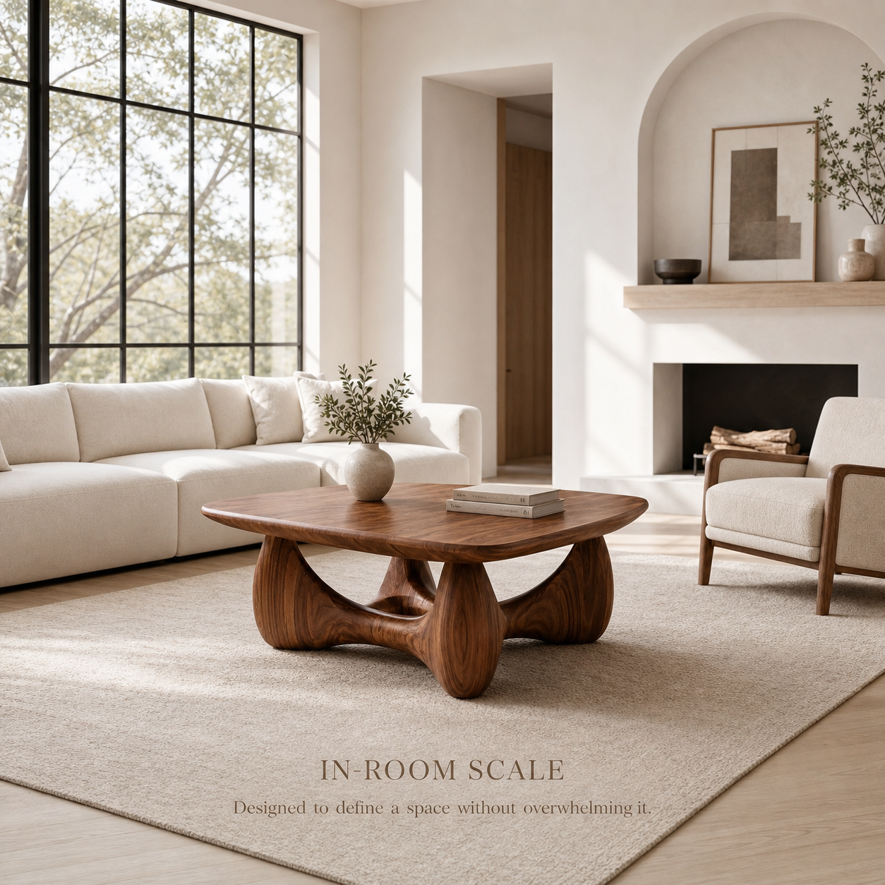 Calder Organic Round Coffee Table - Design 223 - product image 04