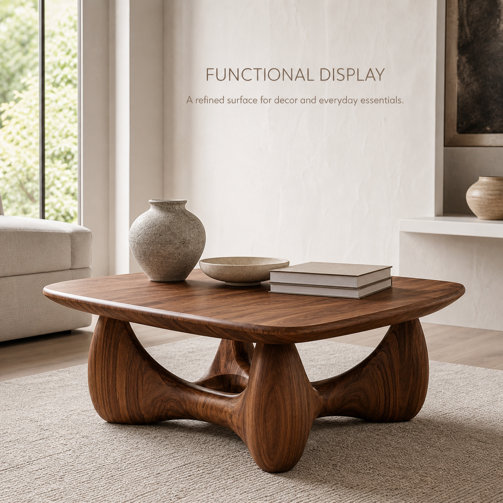 Calder Organic Round Coffee Table - Design 223 - product image 07